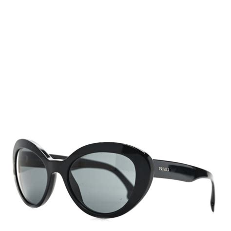 PRADA Acetate Sunglasses SPR 15Q Black 